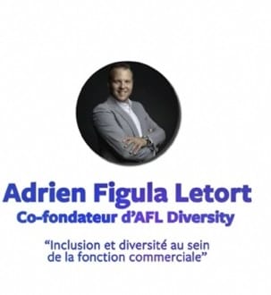 Revivez la conférence d'Adrien Figula Letort sur le thème 'Inclusion et Diversité dans la fonction commerciale'
