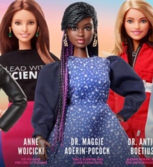 Barbie célèbre les scientifiques à l'occasion de la Journée internationale des droits des femmes