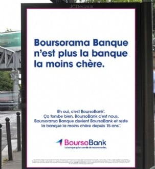 Boursorama Banque change de nom