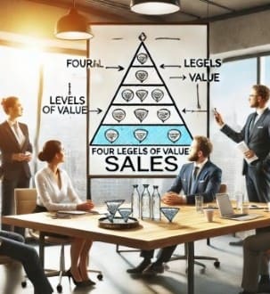 Les quatre niveaux de valeurs dans la vente !