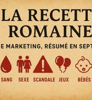 La recette romaine. Ou le marketing, résumé en sept mots