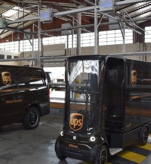 UPS développe la livraison verte en milieu urbain avec ses eQuads
