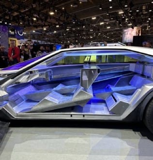 CES de Las Vegas 2023 : Concept Peugeot Inception, le futur électrique