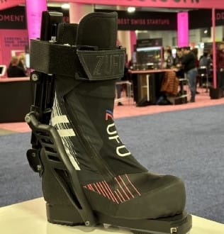 CES LAS Vegas 2023 : Zufo, la chaussure de ski souple