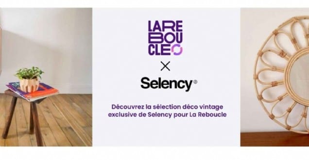 Selency rejoint La Reboucle, plateforme de seconde main de La Redoute