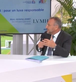 Quel avenir pour le luxe ? LVMH nous expose ces objectifs RSE avec Marc-Antoine Jamet Secrétaire Général