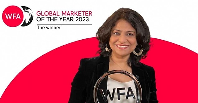 Asmita Dubey, CDMO de L'Oréal Groupe, nommée 'Global Marketer of the Year 2023'