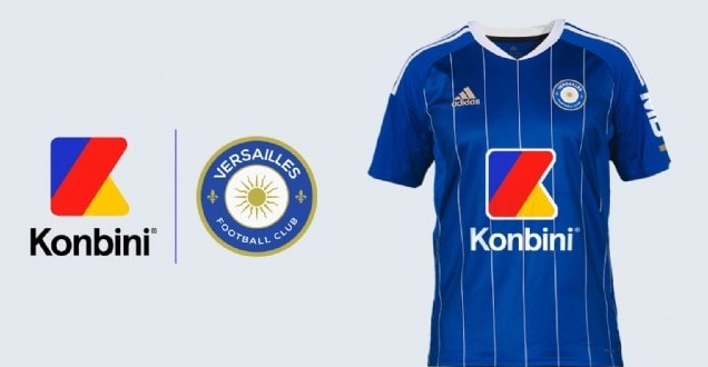 Konbini devient sponsor du FC Versailles