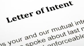 Quels sont les objectifs d'une lettre d'intention ?