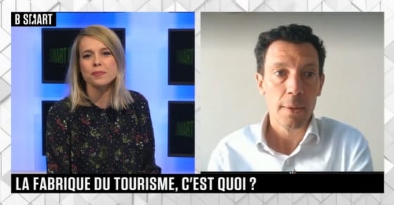Smart impact 16 avril : Franck Gervais (Groupe Pierre & Vacances-Center), Alexandre Guerin et Johanna Wagner (La Fabrique du Tourisme) et Aimée de Jouffrey (Aimante Paris)