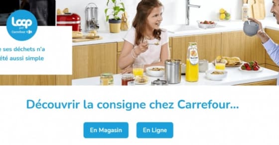 Carrefour déploie le service de consigne Loop