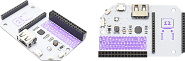 Le dock du Omega2.