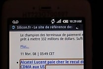 Un mobile sous Google Android avant la fin du mois