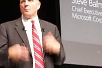 Steve Ballmer à Paris argumente Windows 7 et la 'nouvelle efficacité'