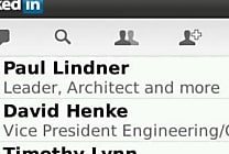 LinkedIn sur BlackBerry: un réseau professionnel pour le plus «pro» des  [...]