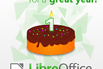 La suite bureautique LibreOffice fête ses 1 an de succès