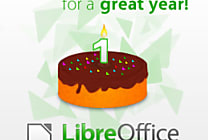 La suite bureautique LibreOffice fête ses 1 an de succès