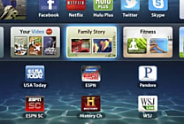 Les Smart TV ES8000 Series de Samsung marchent au double cour