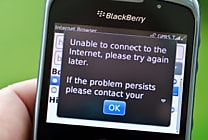 Les utilisateurs de BlackBerry privés d'emails vendredi