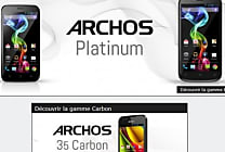 Archos se lance sur le marché des smartphones