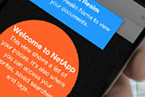 NetApp Connect affiche les fichiers du SI sur iPad et iPhone