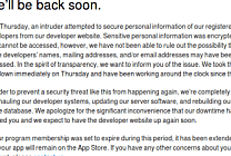 Apple « Developer » a été piraté