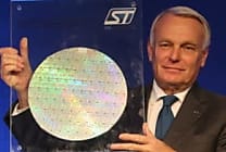 Jean-Marc Ayrault lance Nano2017 sur le site ST de Crolles