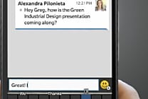Blackberry tenté par l'entité messagerie ?