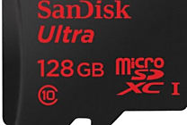 Glissez 128 Go de mémoire microSD dans votre smartphone