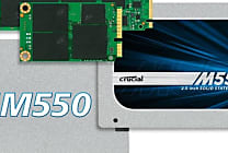 SSD Crucial M550 : cap sur les performances et la fiabilité renforcée