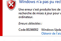 La mise à jour qui plante Windows Update