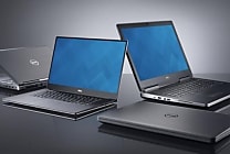 Dell livre des stations de travail mobiles Xeon