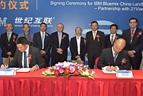 Le PaaS IBM Bluemix envahit la Chine. avec 21Vianet