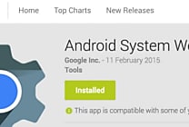 Google met à jour le moteur HTML d'Android, WebView