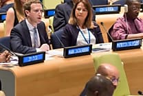 Le patron de Facebook plaide l'Internet pour tous à l'ONU