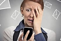 L'email au bureau : plus de stress, moins de productivité