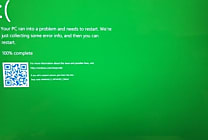 Windows 10 Insider Preview adopte le 'Green Screen of Death'