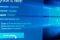 Windows 10 passe en recommandé avec accusé de migration