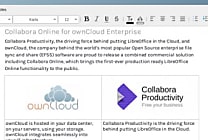 LibreOffice s'invite dans la solution collaborative ownCloud