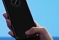 Un smartphone Vivo avec capteur d'empreintes digitales sous l'écran
