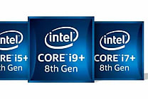 Intel annonce les processeurs Core i9, i7 et i5 de 8ème génération pour laptops
