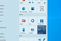 Windows 10 : Microsoft ne transforme pas que le menu Démarrer