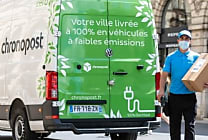 Chronopost renfloue sa flotte de véhicules verts
