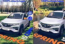 Pour Spring, Dacia accélère sur l'AR avec Snapchat