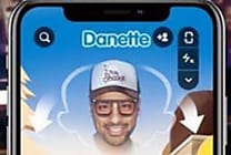 Tout le Monde debout pour Danette sur Snapchat