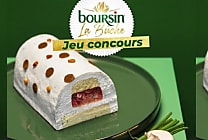 Boursin propose une bûche de Noël salée en édition limitée