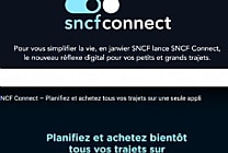 La SNCF lance SNCF Connect, nouvelle application multi-services