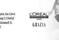 Grazia lance un dispositif de live shopping inédit avec L'Oréal Professionnel