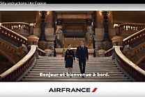 Air France dévoile son nouveau film client