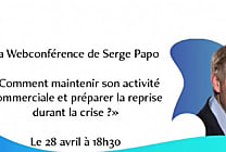 Webconférence du 28 avril à 18h30 : 'Comment maintenir son activité  [...]